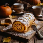 Pumpkin Roll Recipes – Classic Swirled Pumpkin Roll with Cream Cheese Filling