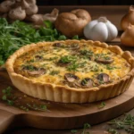 mushroom quiche recipe